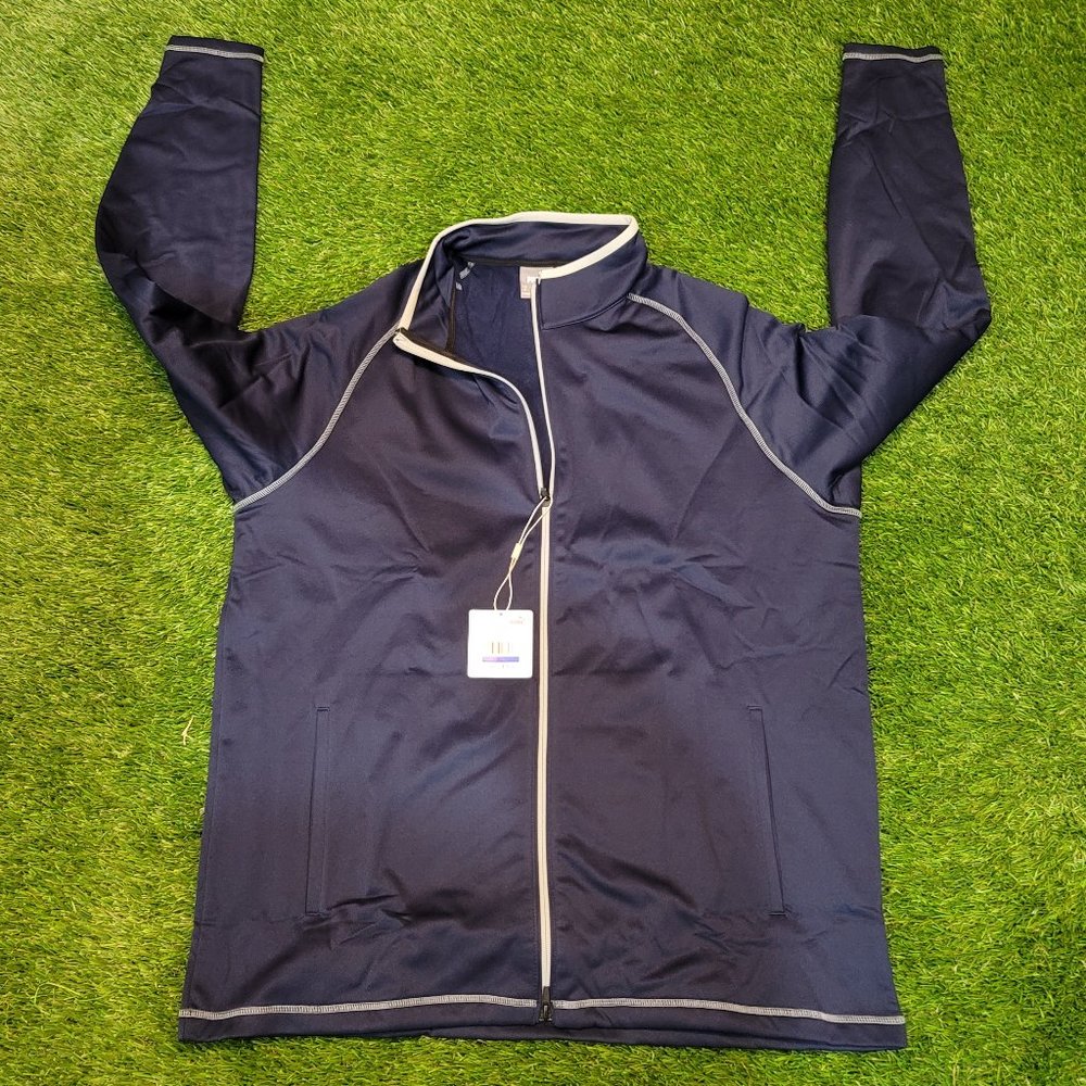 Men's XL Navy Blue Puma Golf Fleece Jacket NEW!